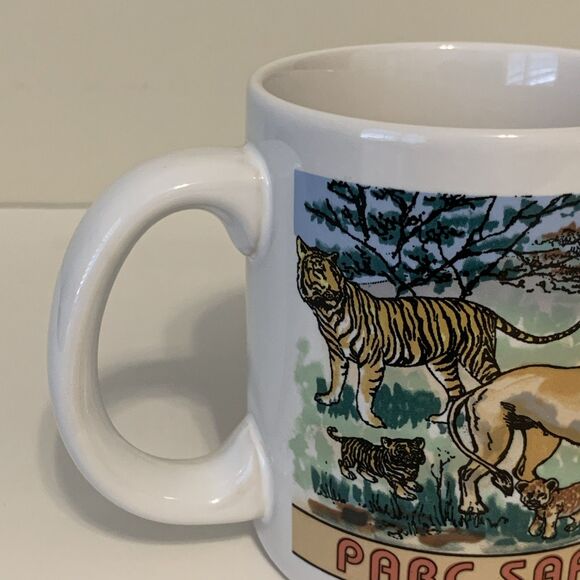 Vintage Parc Safari Coffee Mug Quebec Canada Safari Park 10 Ounce - Picture 5 of 8